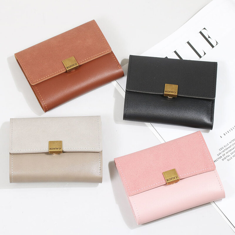 Konvy Ladies Simple Folding Wallet