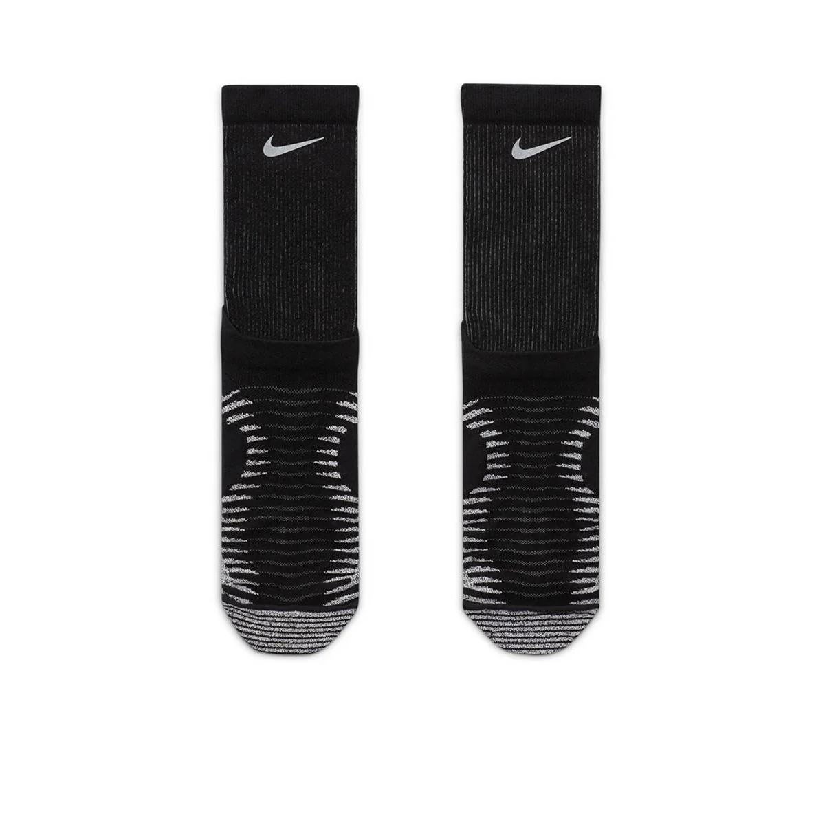 NIKE Dri-FIT Unisex Trail Running Socks - Black - 2XL (US SIZE)