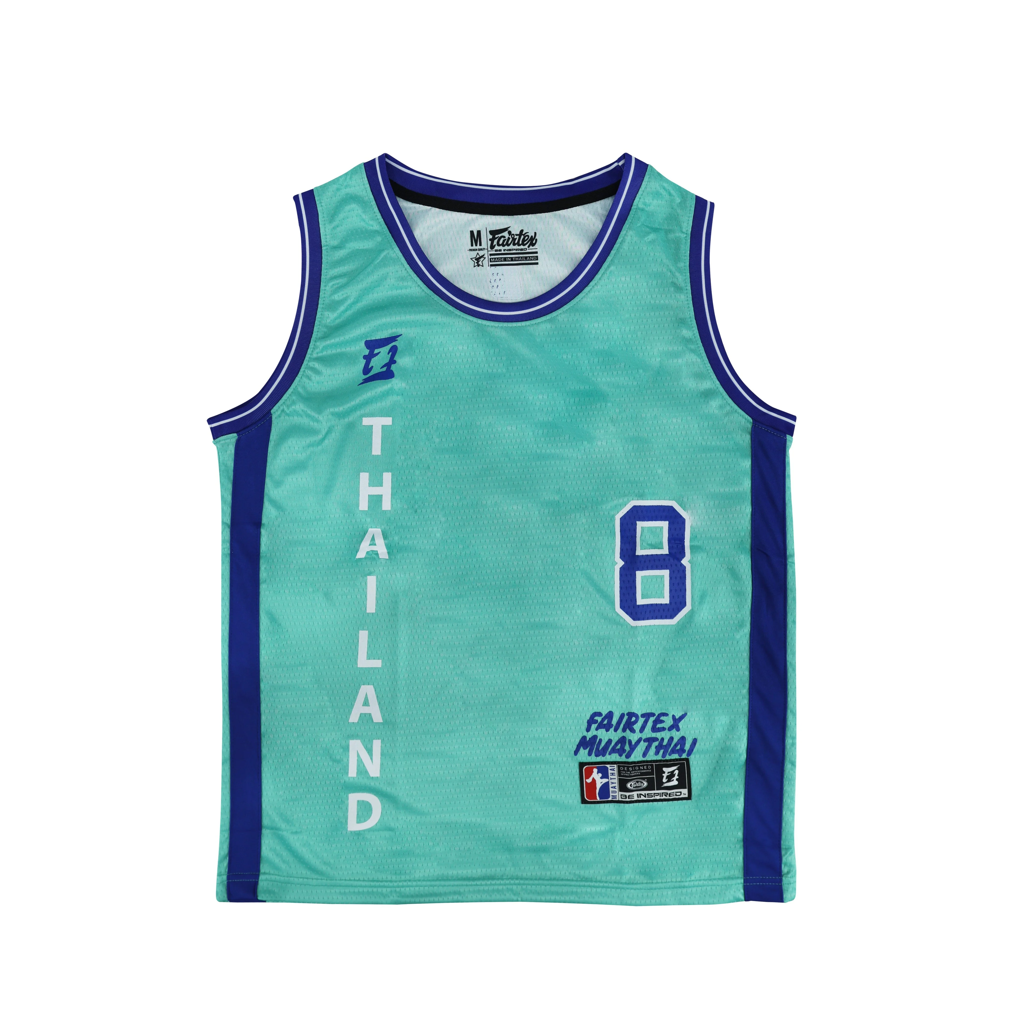Fairtex Basketball Jersey - JS34 - Turquoise - Green - L