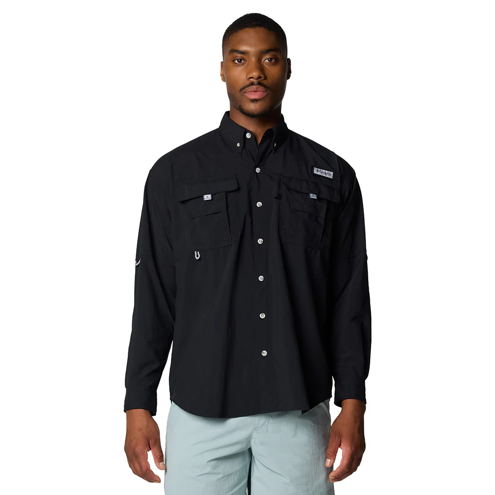 COLUMBIA PFG Bahama™ II Long Sleeve Men's Fishing Shirt - Black - 2XL (US SIZE)