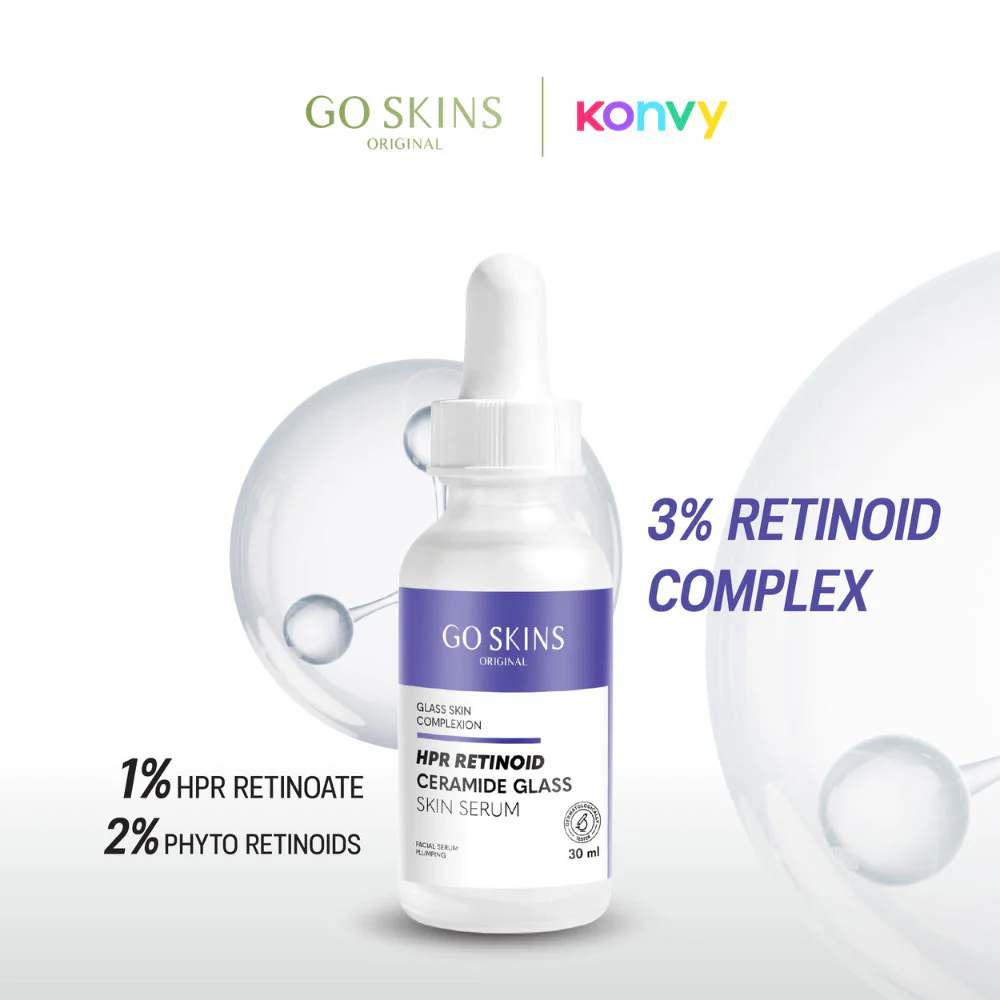 GO SKINS Hpr Retinoid Ceramide Glass Skin Serum 30ml - #Hpr Retinoid