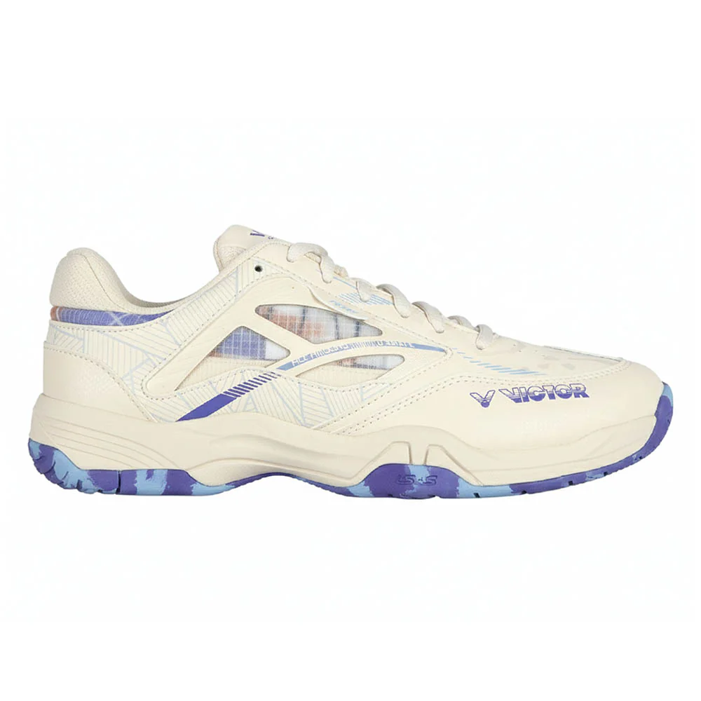 VICTOR A362 VJ Unisex Badminton Shoes - Cream - EU 37