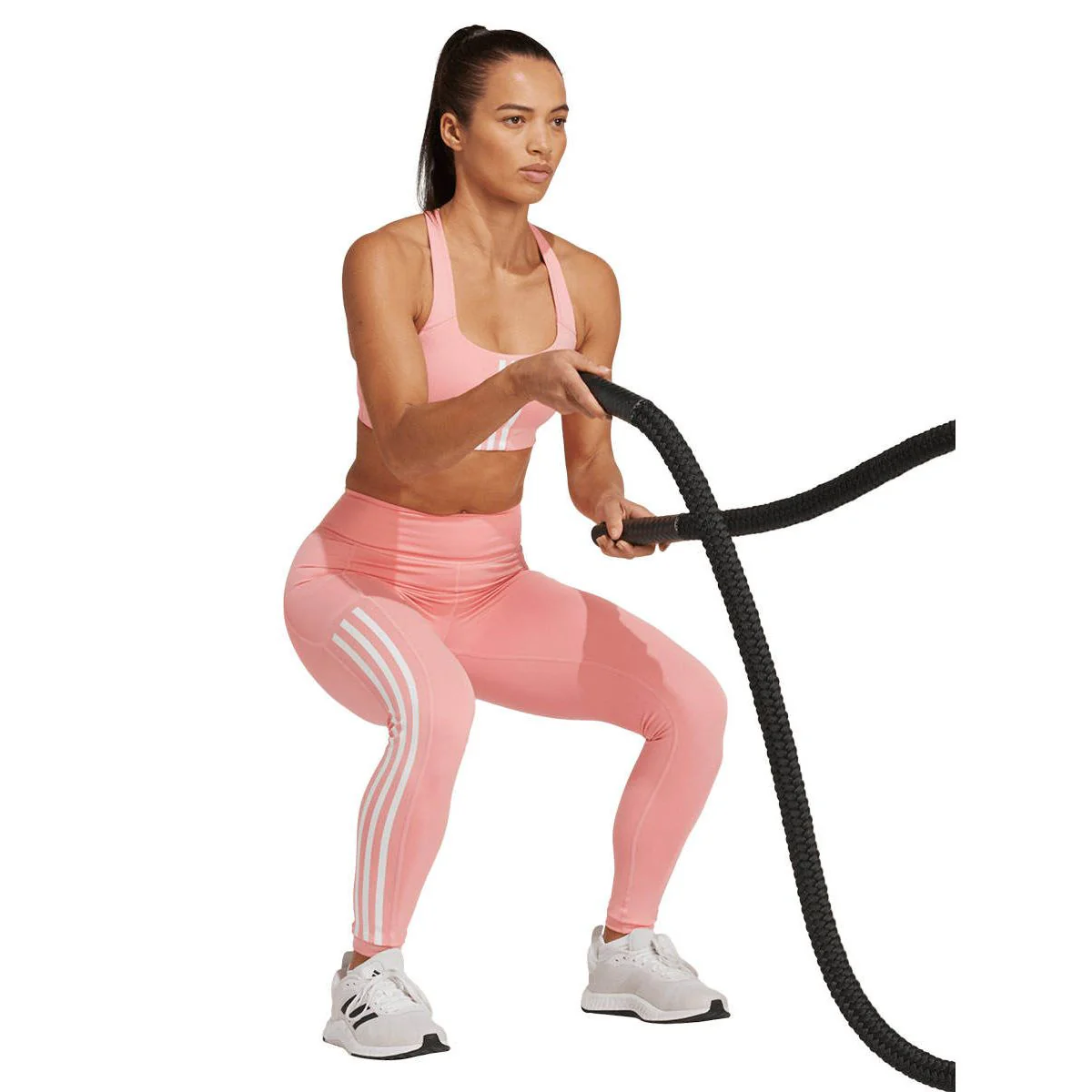 ADIDAS Optime 3-Stripes Full-Length Women's Training Pants