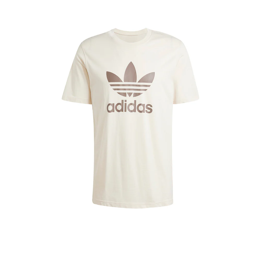ADIDAS ORIGINALS Adicolor Trefoil Men's T-Shirt - Beige - 2XL (ASIAN SIZE)