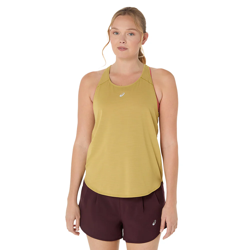 Asics Road Women's Running Tank — цвет желтый, размер L (американский размер)