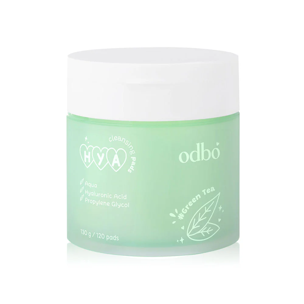 Odbo Hya Cleansing Pads 130 г [120 Pads] — 01 Green Tea