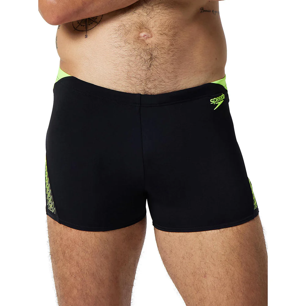 SPEEDO HyperBoom Splice Aquashort Men's Swim Shorts - Black - 32 INCHES