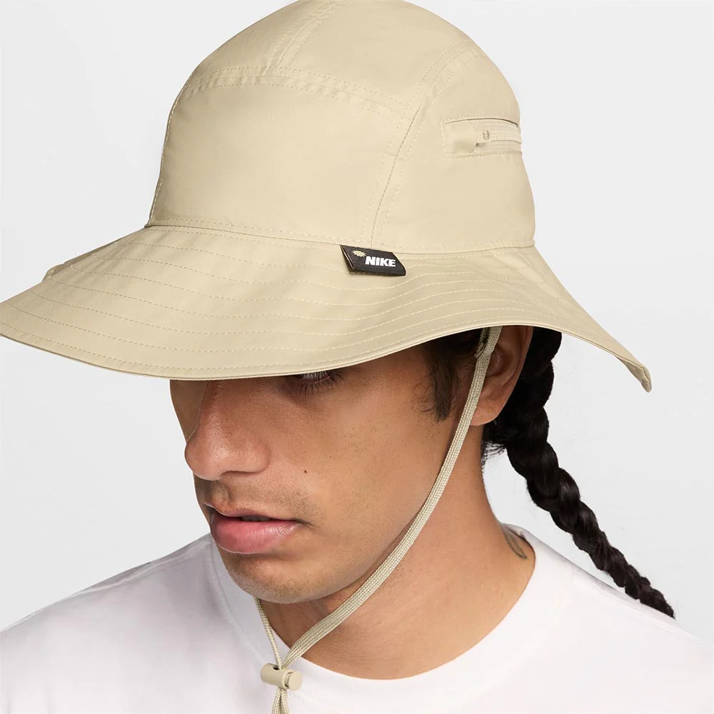 NIKE Apex Unisex Bucket Hat - Beige - S/M
