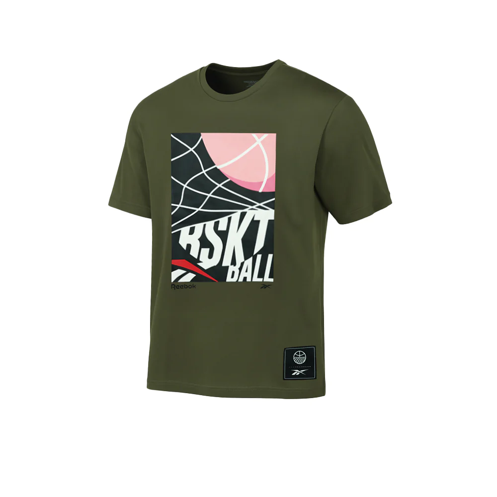 REEBOK Identity Basketball Graphic Men's Training T-Shirt