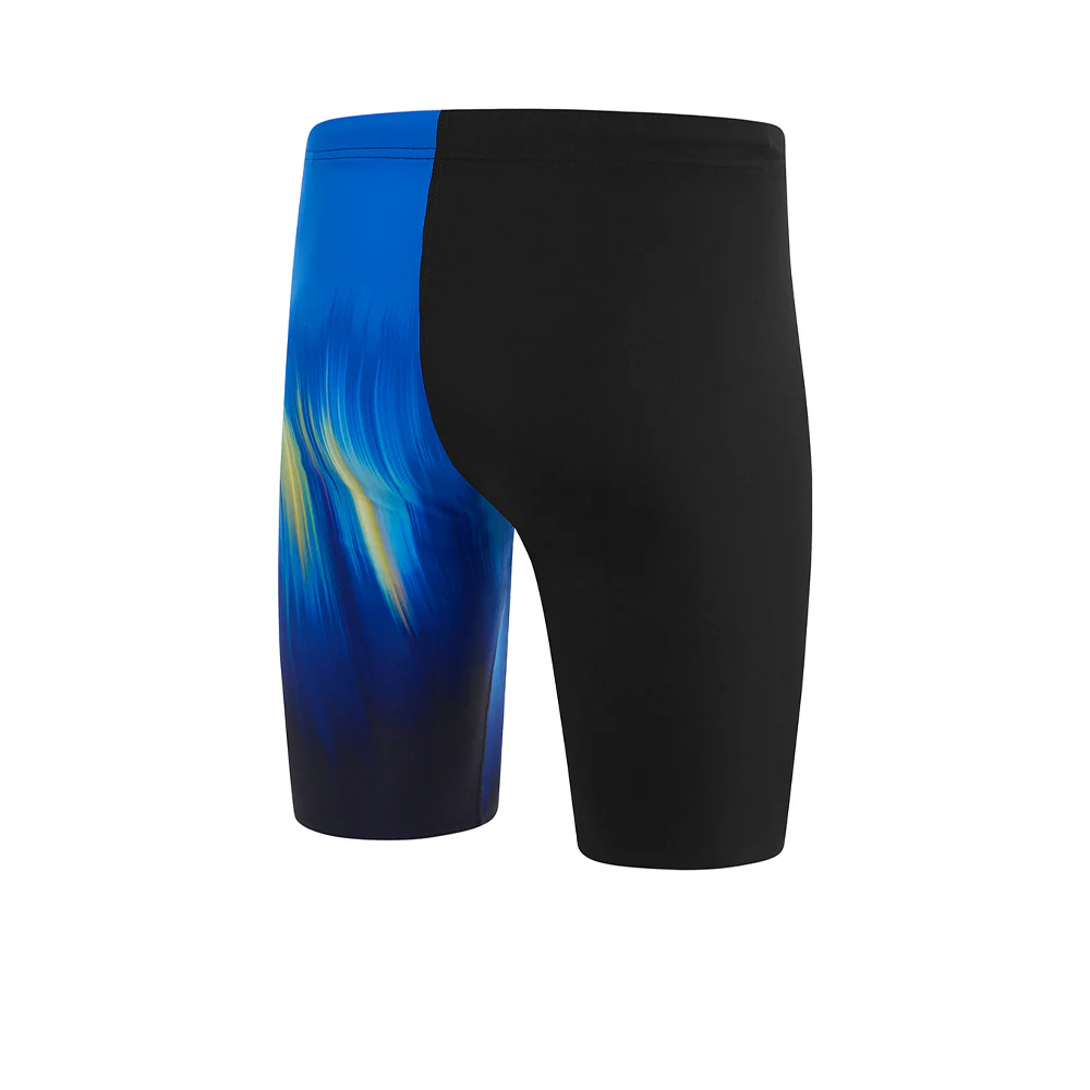 SPEEDO Placement V-Cut Jammer Men's Swim Shorts - Black - 32 INCHES