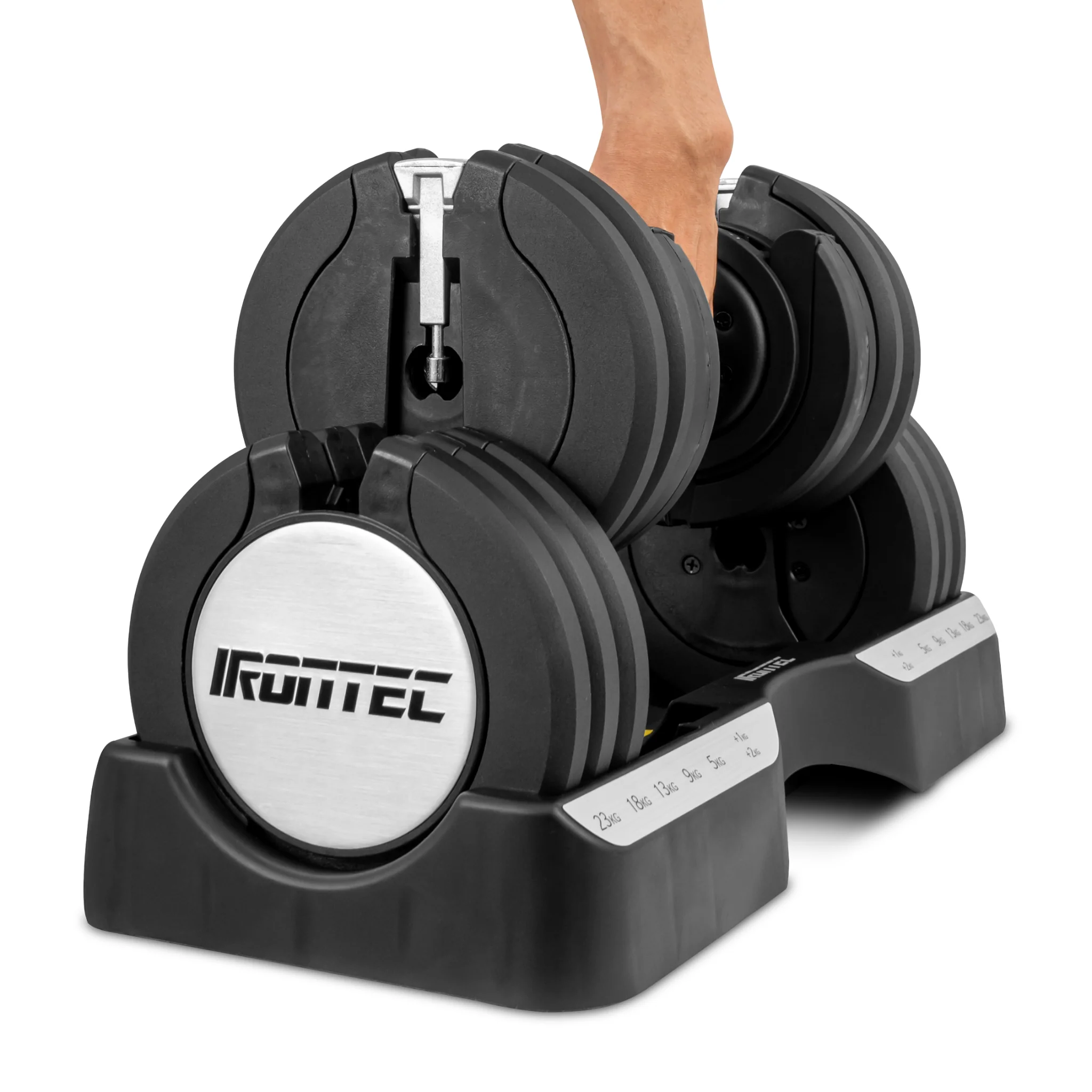 ดัมเบล SlideTec 15-IN-1 สูงสุด 25KG - Black - ONE SIZE