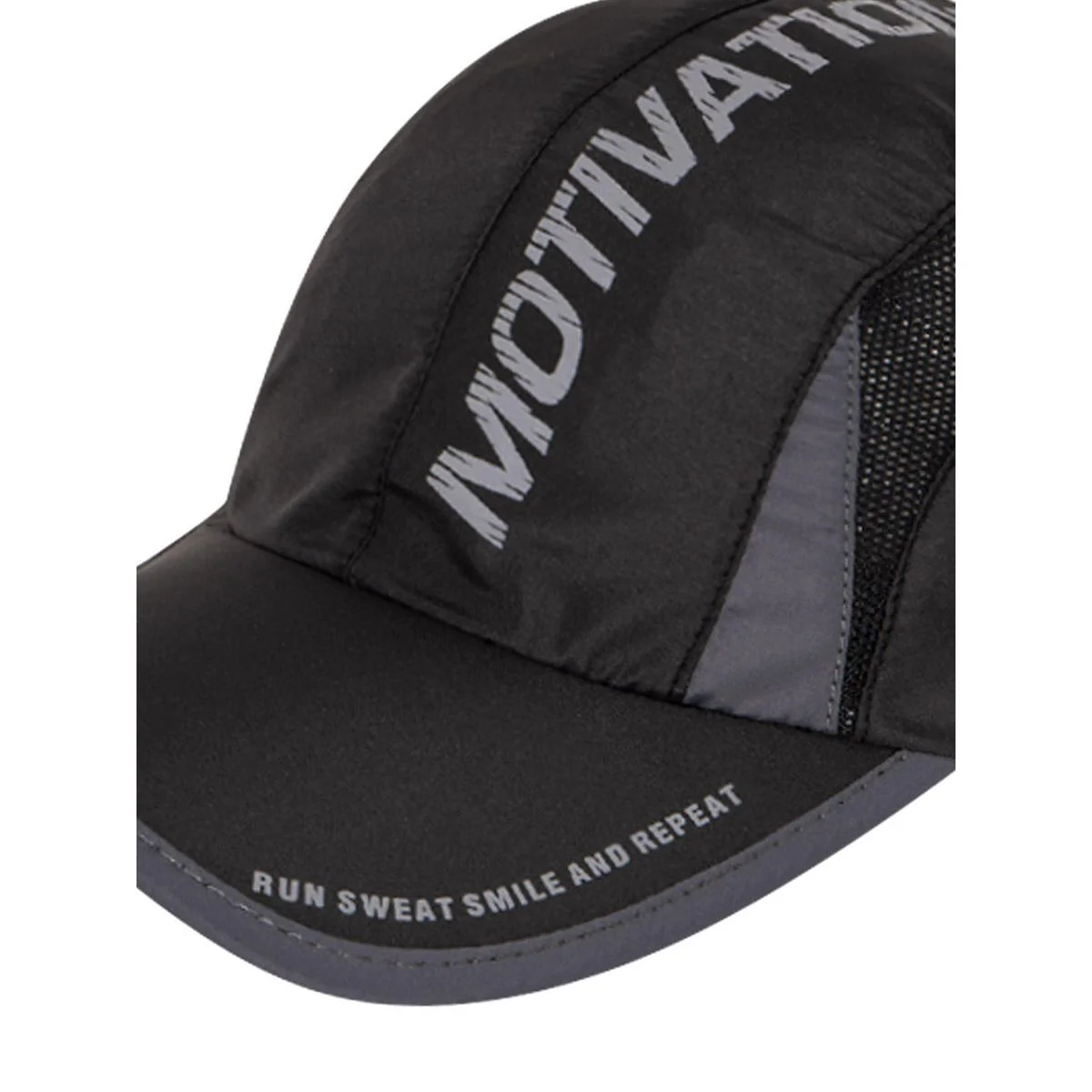 SPIKE SPQ124RNACCAP01 Unisex Running Cap - Black - ONE SIZE