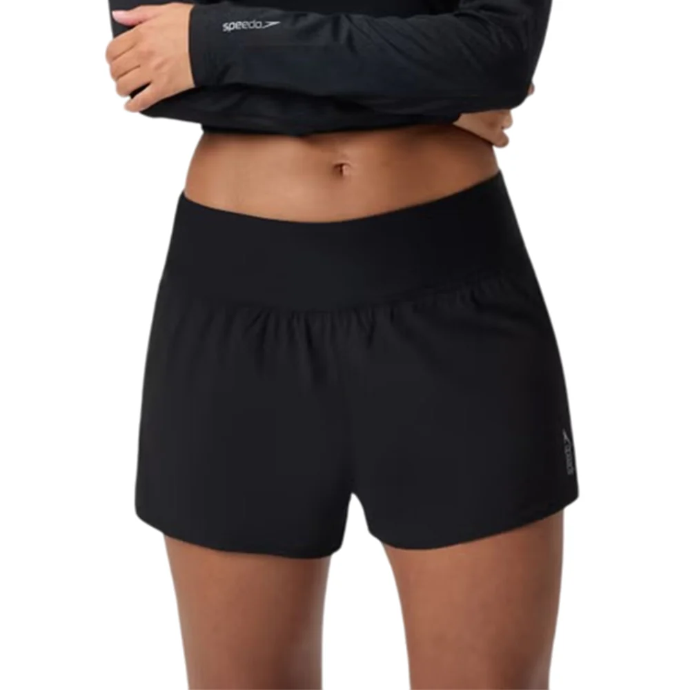 SPEEDO Lookout Swim Women's Watershorts - Black - L (UK SIZE)