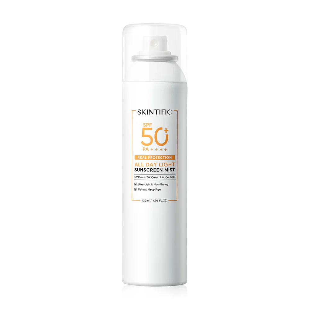 Солнцезащитное средство SKINTIFIC All Day Light Mist SPF50 PA++++ 120 мл