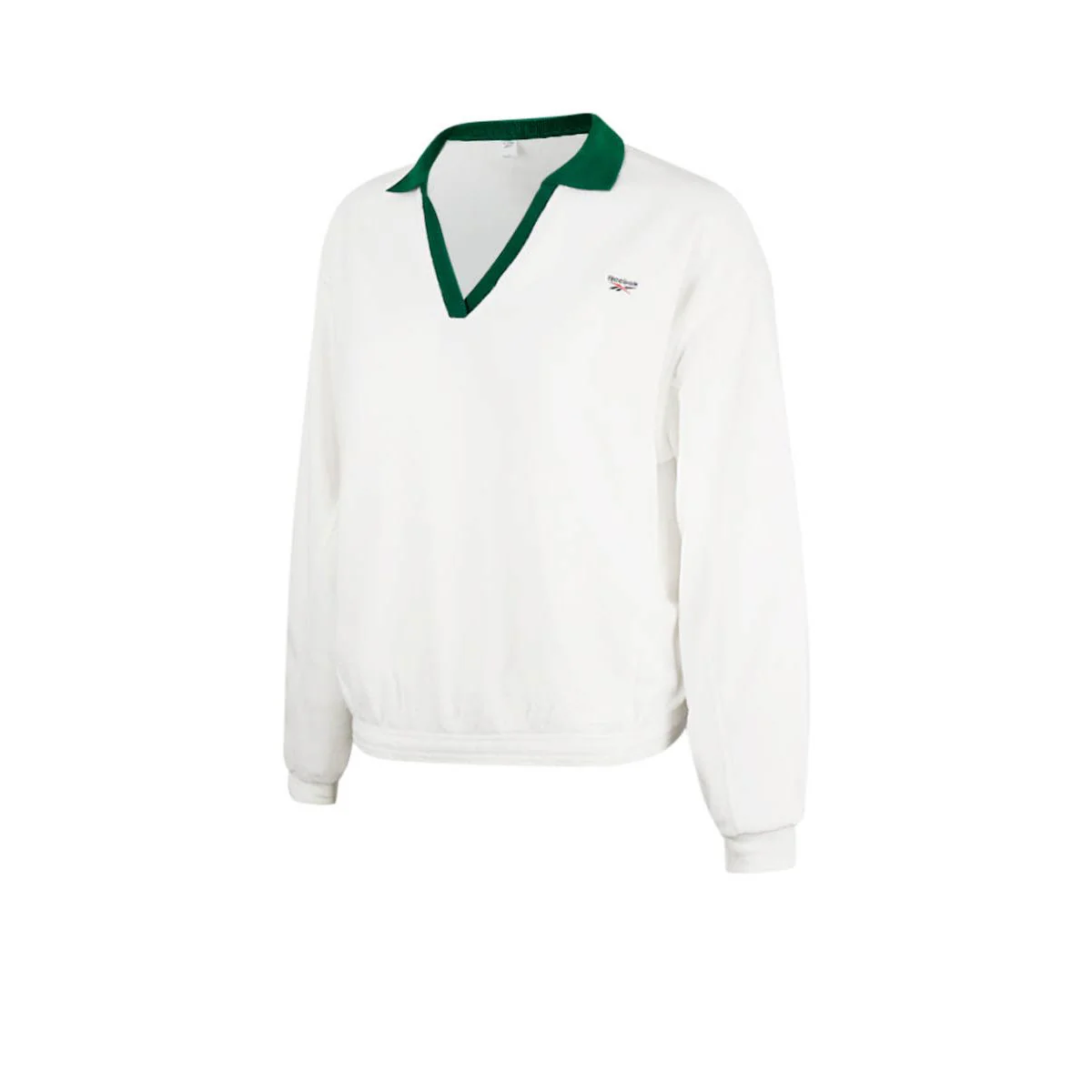 REEBOK Classics Retro Court Women's Sweatshirt - White - L (US SIZE)