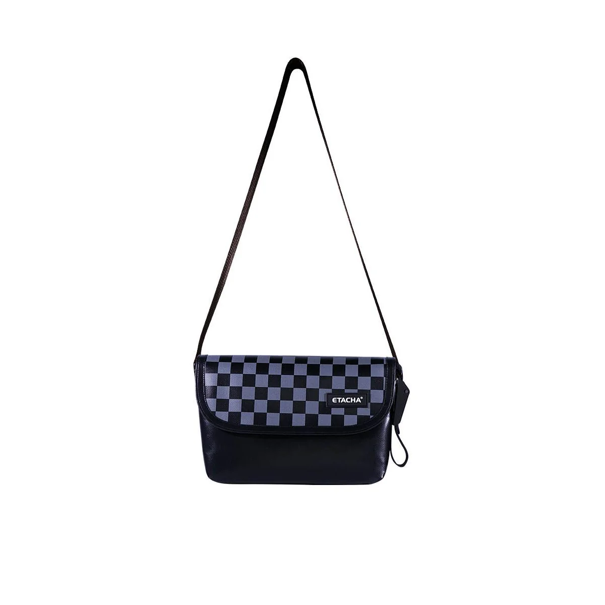 ETACHA Porter MS Unisex Shoulder Bag - Black - ONE SIZE