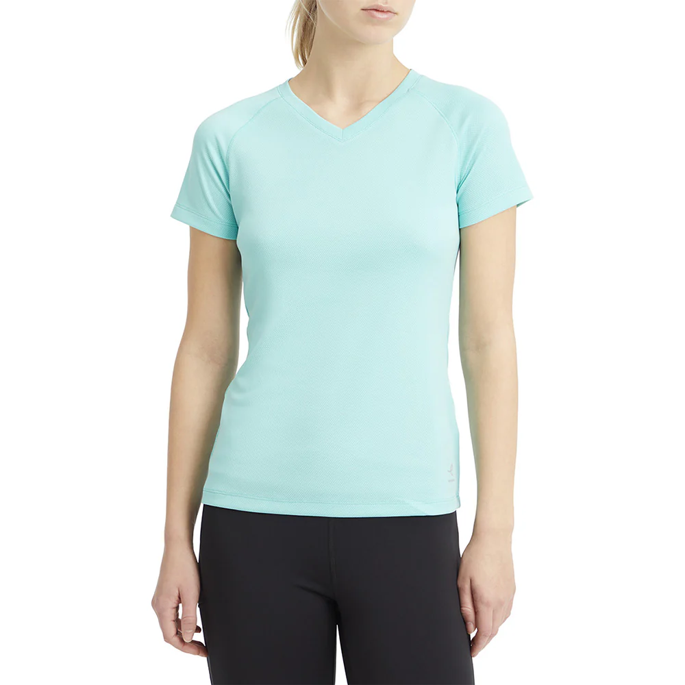 ENERGETICS Natalja Women's Running T-Shirt - Green - L (EU SIZE)