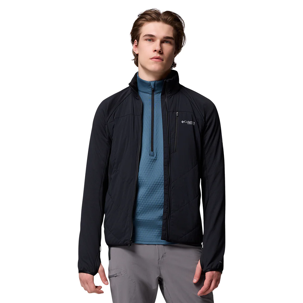 COLUMBIA Arctic Crest™ Hybrid Full Zip Men's Jacket - Black - 2XL (US SIZE)