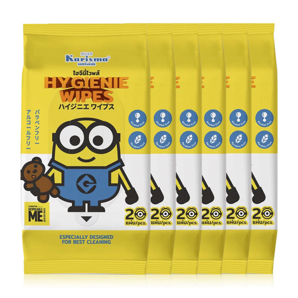 Karisma Hygienie Wet Wipes [20 листов x 6 шт]