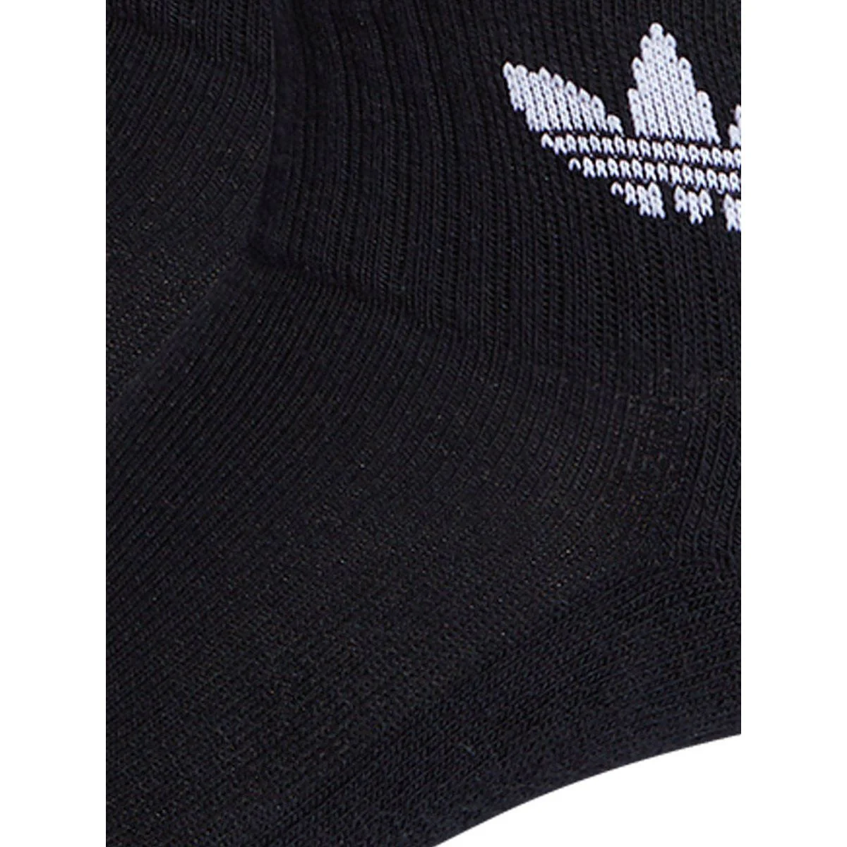 ADIDAS ORIGINALS Mid Crew Unisex Socks (3 Pairs) - Black - L (US SIZE)