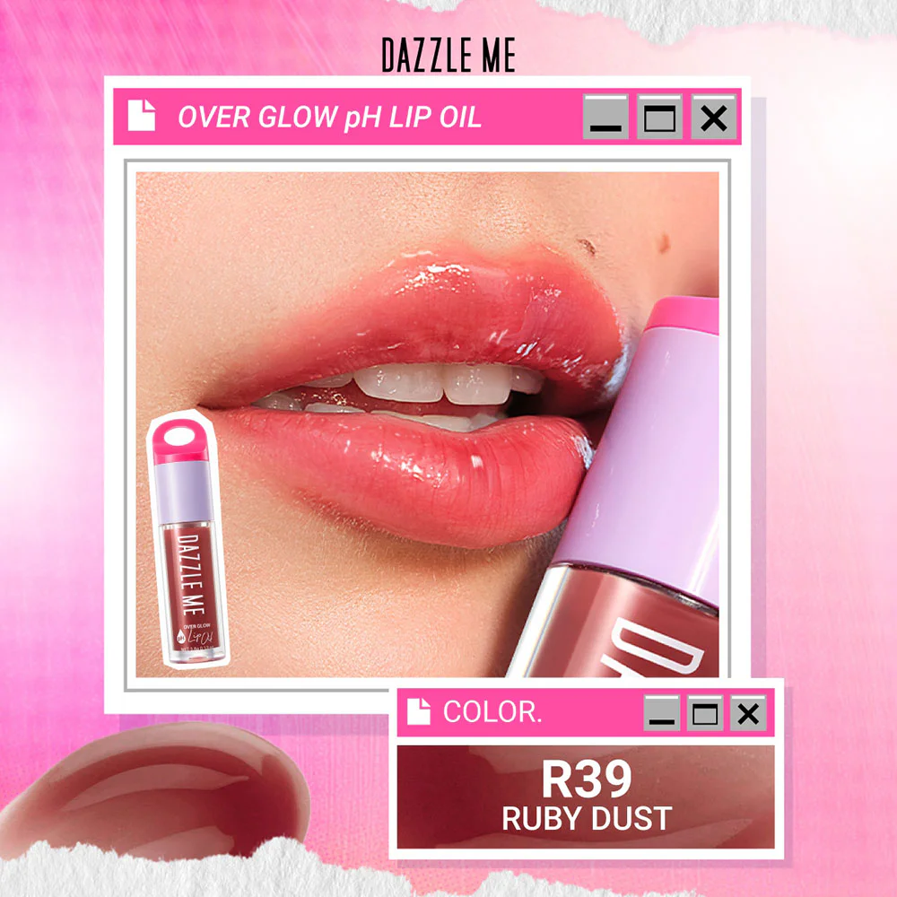 Dazzle Me Over Glow PH Lip Oil 3.8g