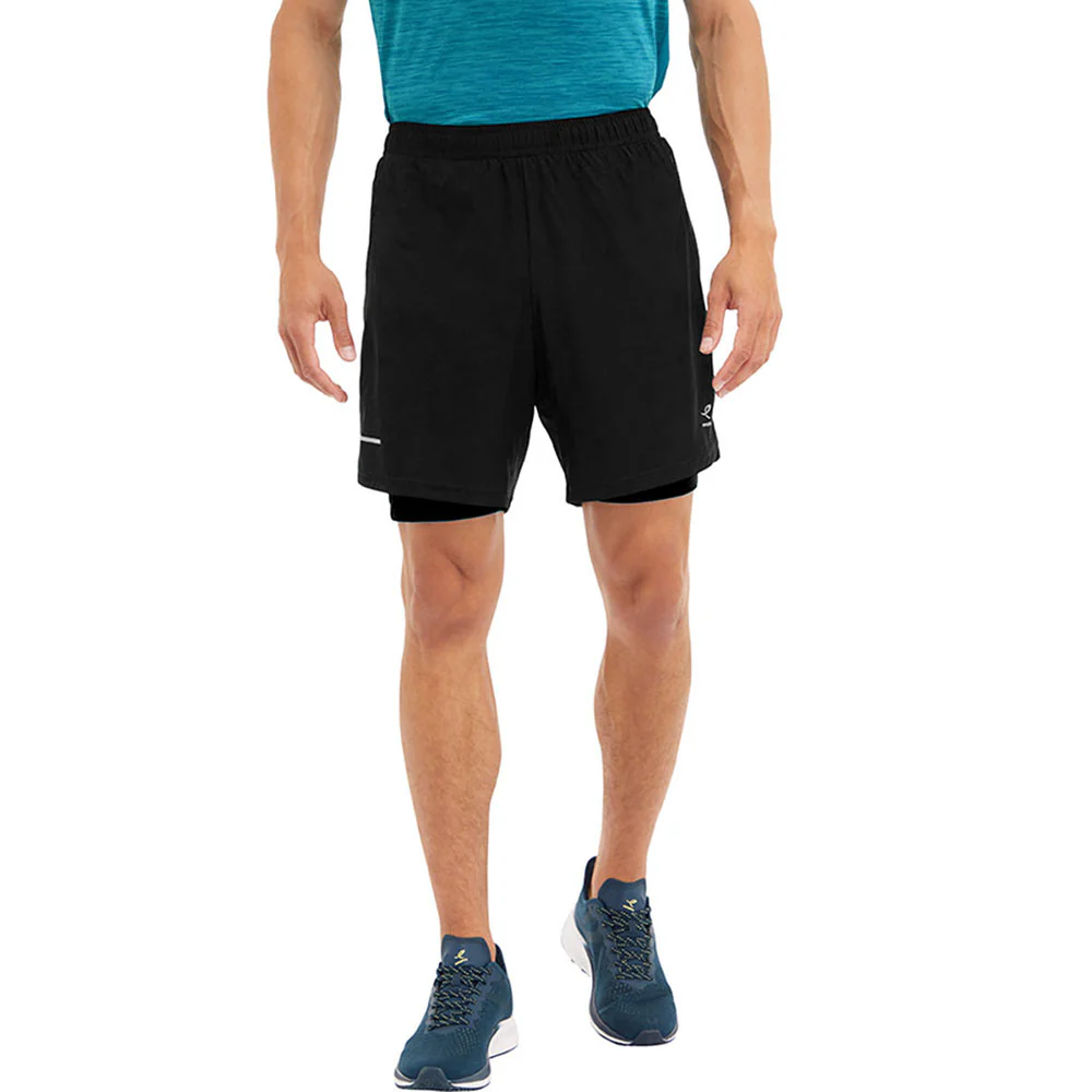 ENERGETICS Allen V Men's Running Shorts - Black - L (EU SIZE)