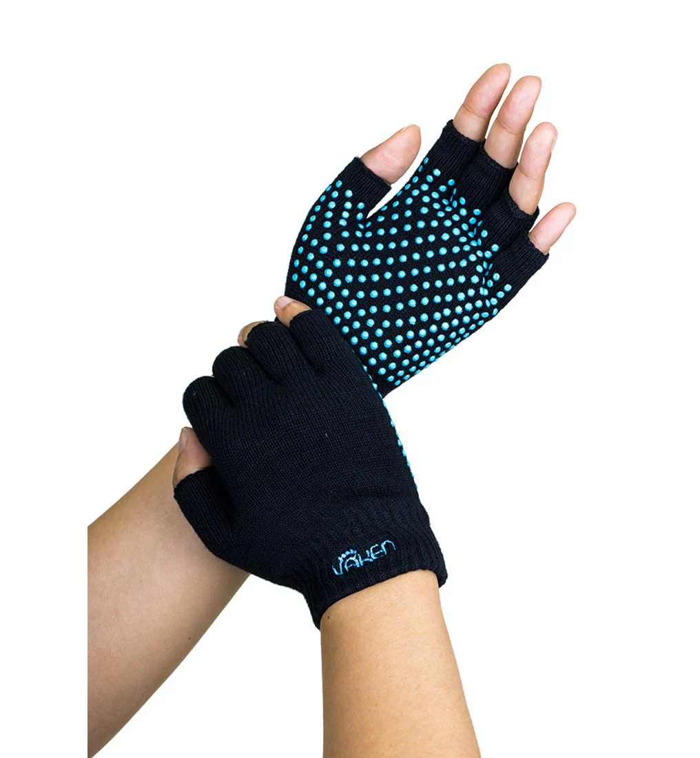 VAKEN Grip Unisex Training Gloves - Black - ONE SIZE