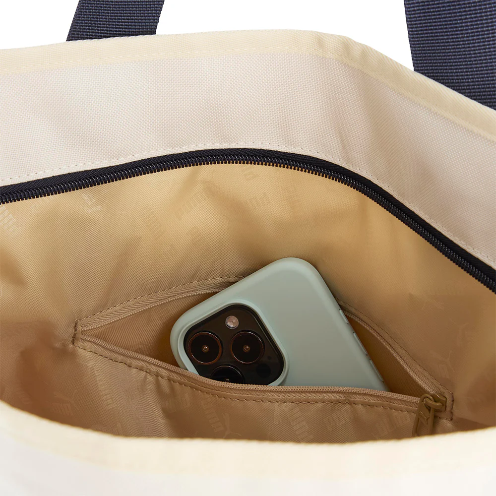 PUMA Phase Class Unisex Tote Bag - Cream - ONE SIZE