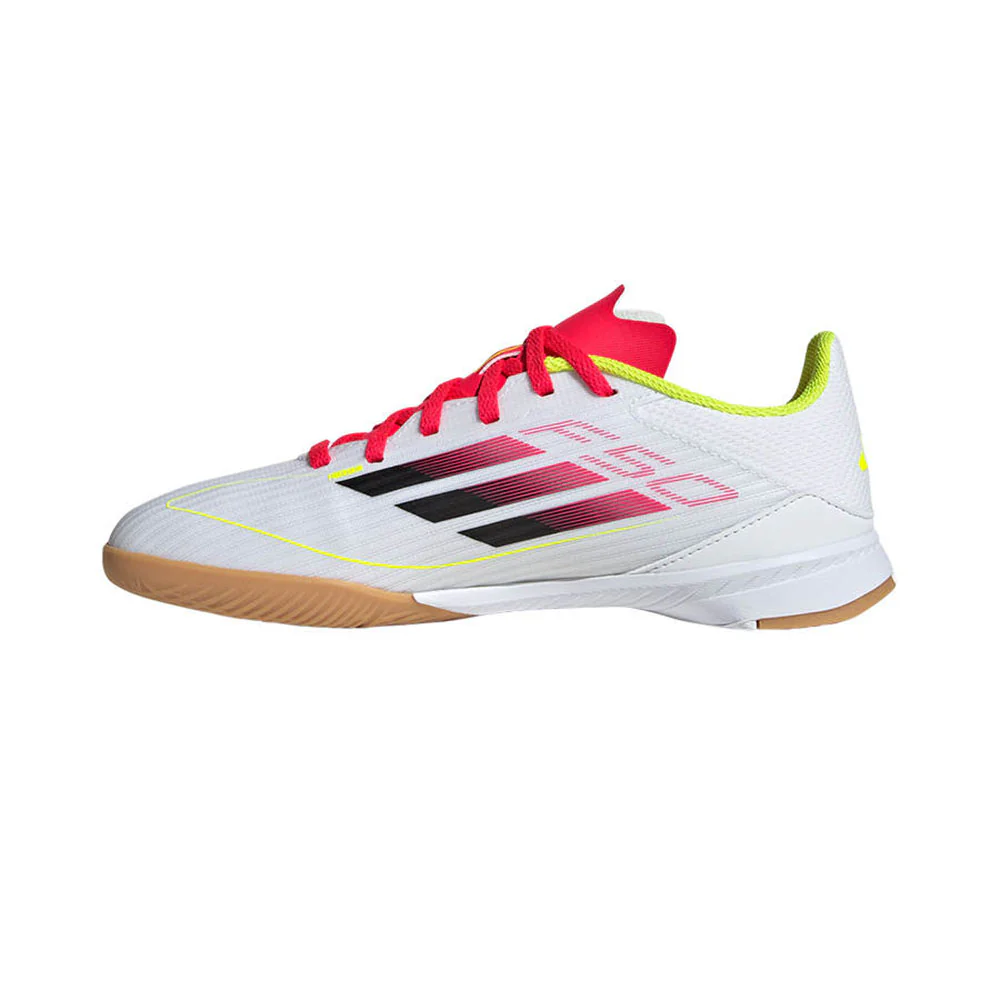 ADIDAS F50 League Kids Futsal Shoes - White - UK 1