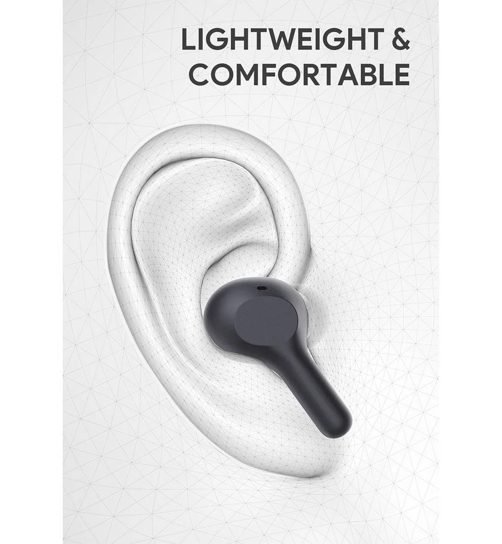 AUKEY EP-T25 Wireless Earphone - Black - ONE SIZE