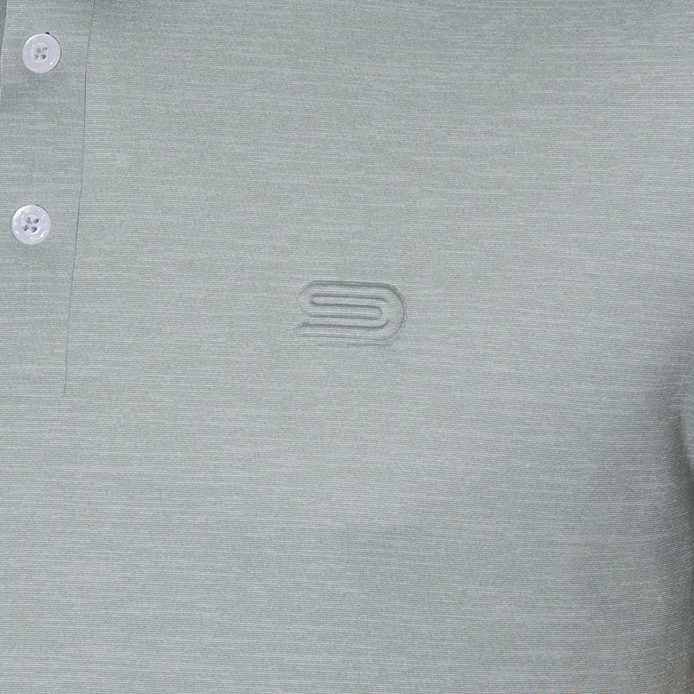 Мужское поло для гольфа 9NINE N24GOPOM09 — цвет зеленый, размер 2XL (американский размер)