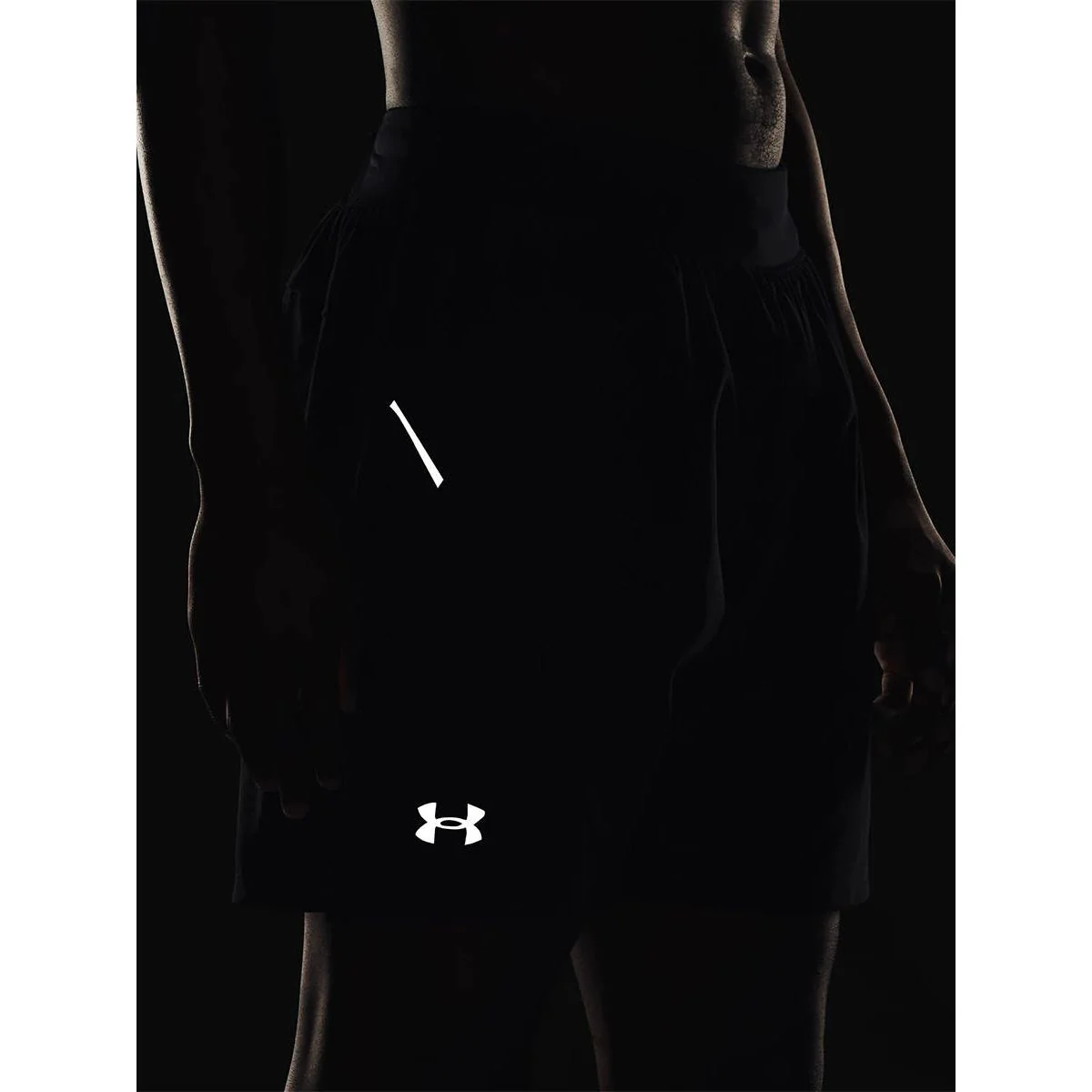 UNDER ARMOUR Launch Elite 7'' Men's Running Shorts - Black - L (US SIZE)