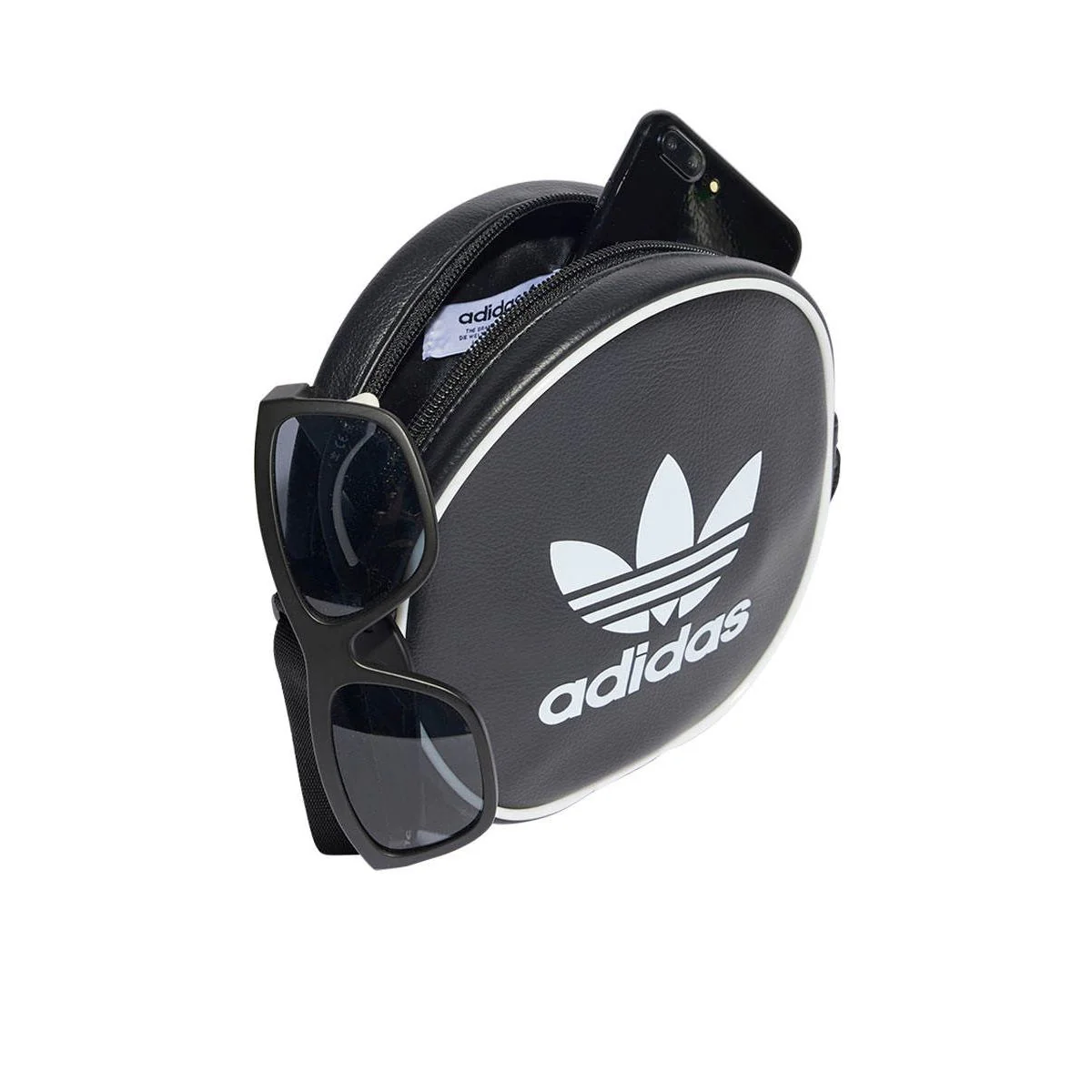 ADIDAS ORIGINALS Adicolor Classic Unisex Crossbody Bag - Black - ONE SIZE