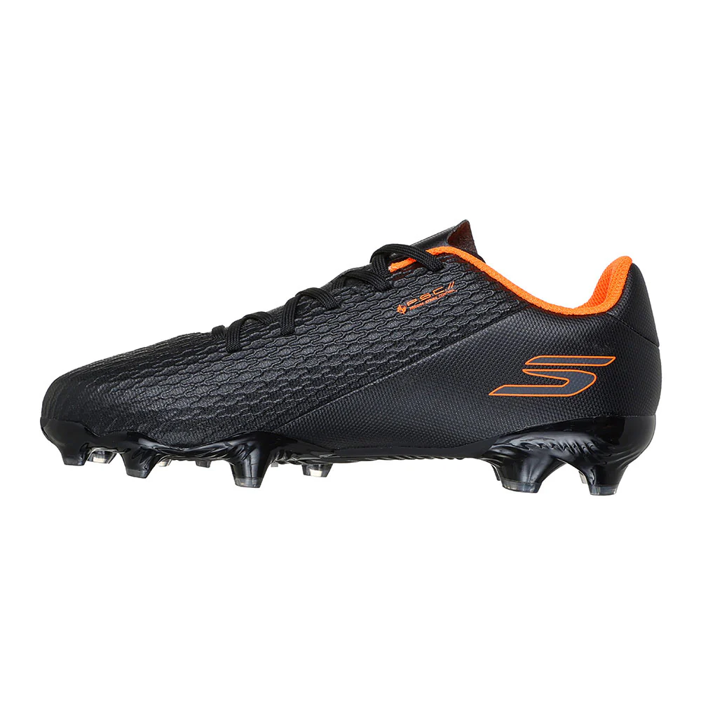 SKECHERS Razor 1.5 Jr Youth FG Boys Football Shoes - Black - US 1