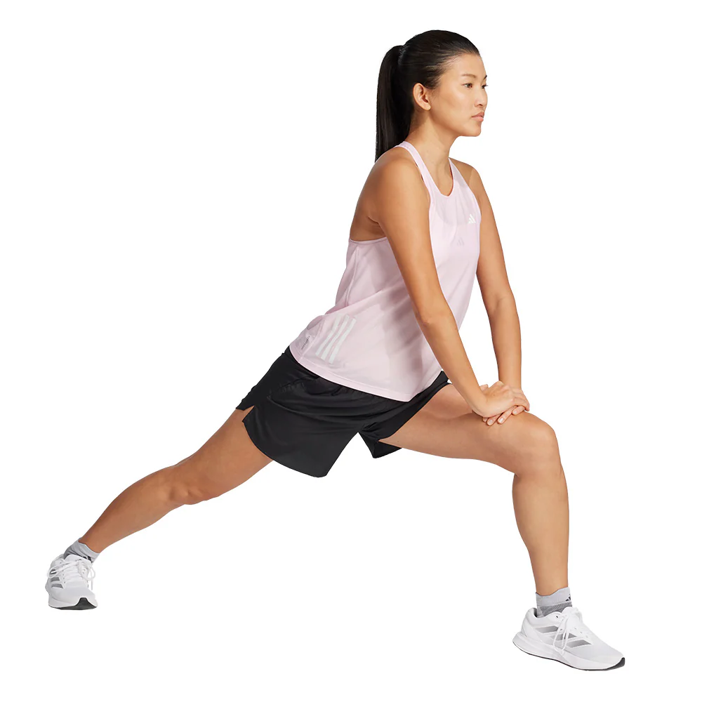 Adidas Own The Run Women's Running Tank — цвет розовый, размер 2XL (азиатский размер)