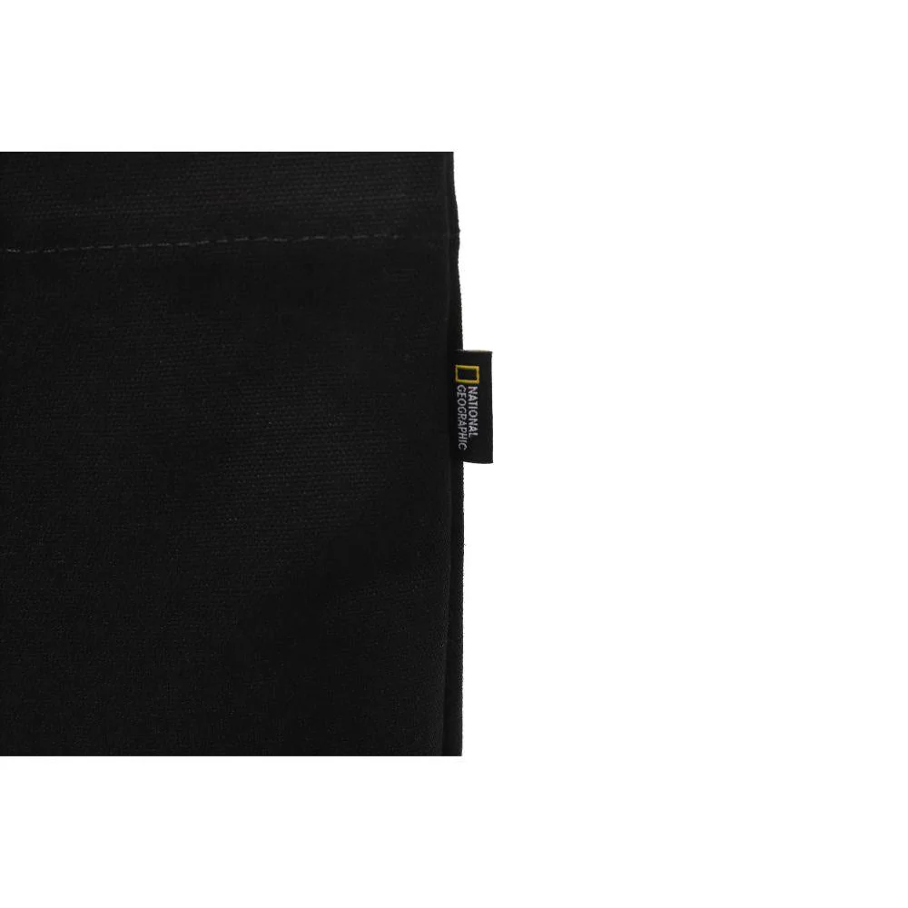 NATIONAL GEOGRAPHIC TOTE BAG N245ATO010-099 กระเป๋าถือ ผู้ชายและผู้หญิง BLACK - Black - ONE SIZE