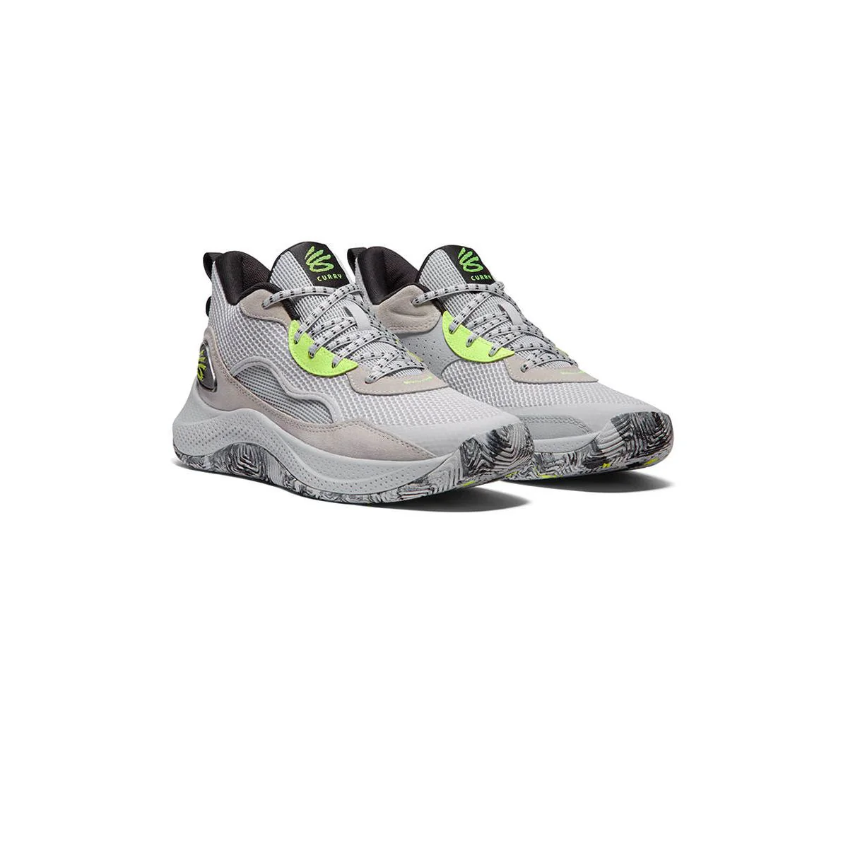 UNDER ARMOUR Curry 3Z 24 Suede Unisex Basketball Shoes - Multi Color - US 10.5