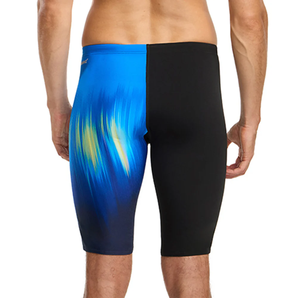 SPEEDO Placement V-Cut Jammer Men's Swim Shorts - Black - 32 INCHES
