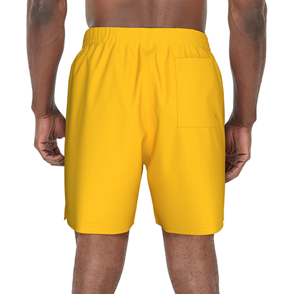 Мужские шорты Nike 7" Volley Swim — цвет желтый, размер L (американский размер)