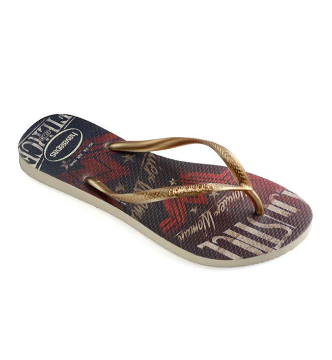 HAVAIANAS Slim Hero Women's Sandals - Beige - EU 35