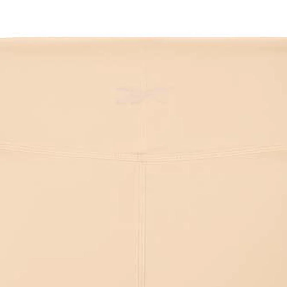 REEBOK Lux High Rise 7.5" Women's Biker Shorts - Beige - L (US SIZE)