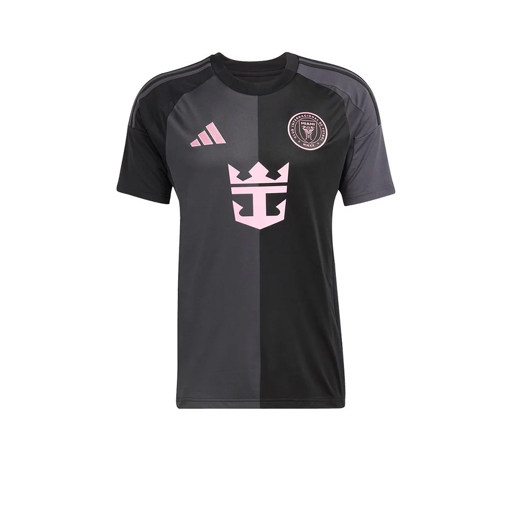 ADIDAS Men's Inter Miami CF Messi Away 2025/26 Jersey - Black - 2XL (UK SIZE)