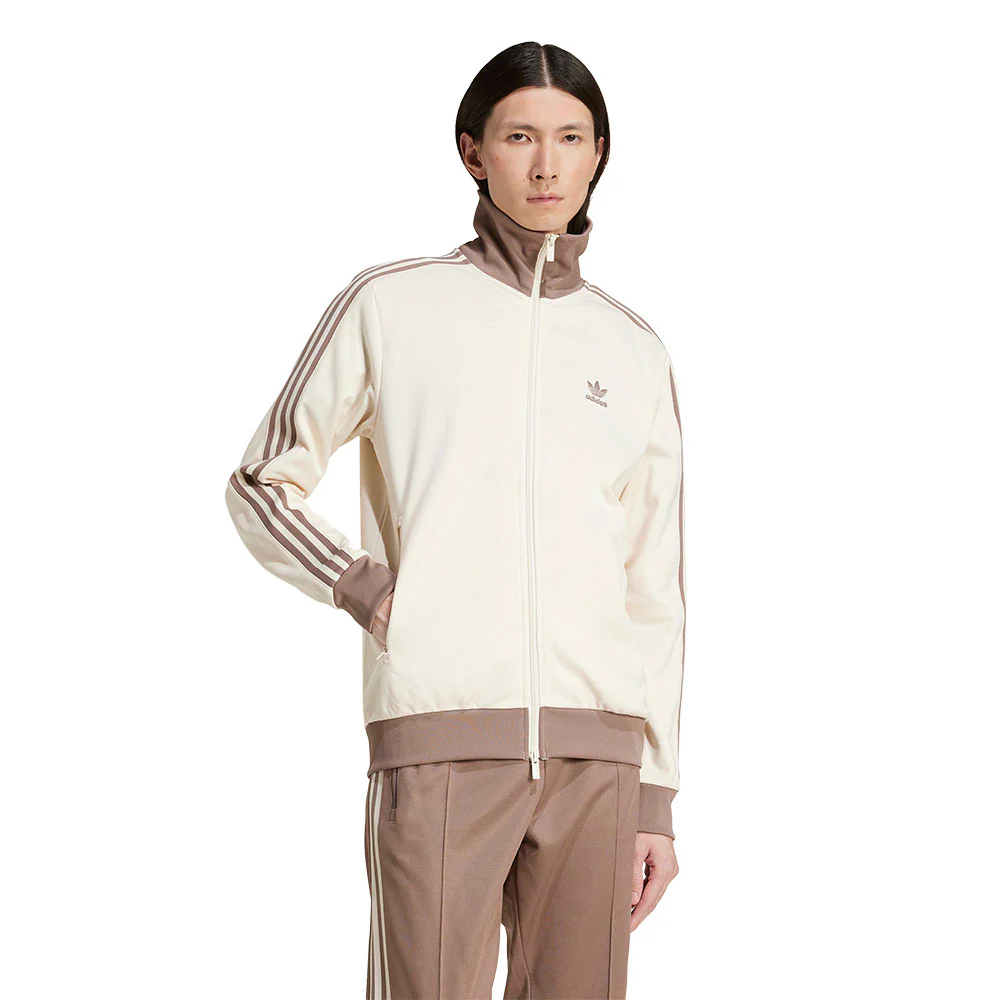 ADIDAS ORIGINALS Adicolor Classics Beckenbauer Men's Jacket - Beige - 2XL (ASIAN SIZE)