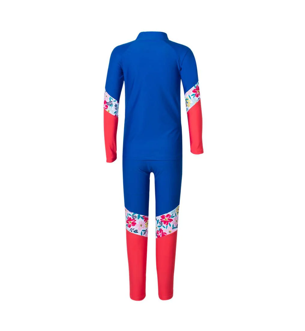 Highclub UPFGLL01 Girls Rashguard Set — цвет синий, размер 10 (азиатский размер)