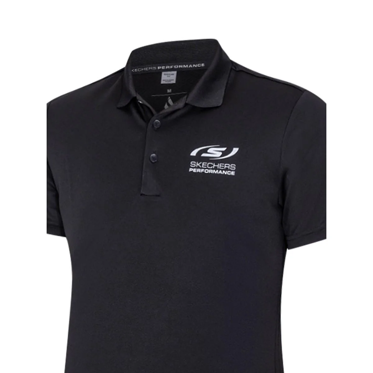 SKECHERS Coding Camouflage: Performance Men's Training Polo Shirt - Black - 2XL (US SIZE)