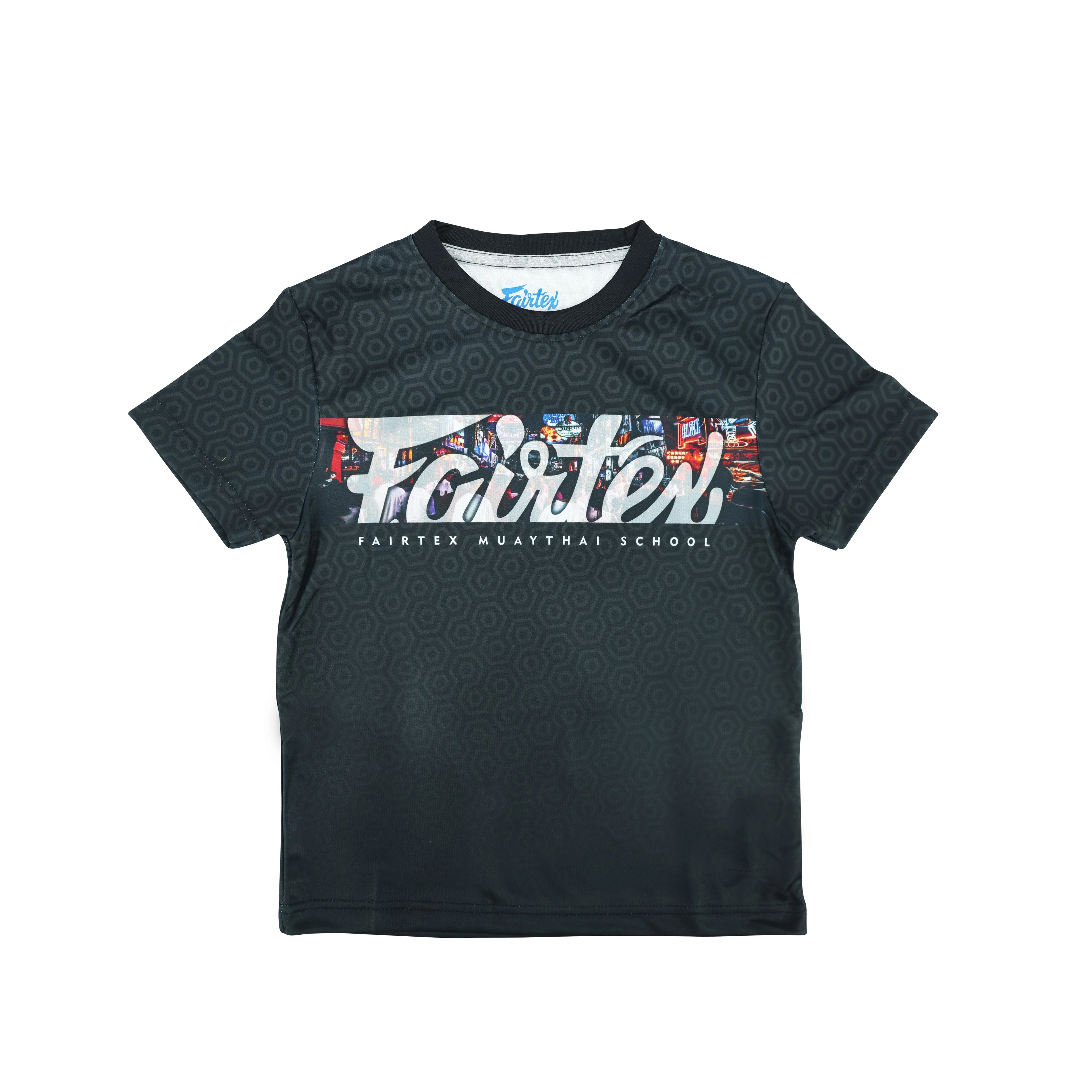 Fairtex Kids T-Shirts - TSTK01 - Black - Black - 10-12 yrs