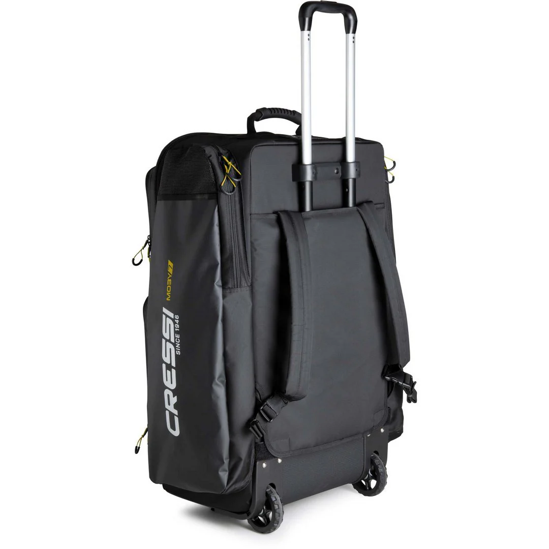CRESSI Moby 7 Trolley Bag - Black - One Size - Black