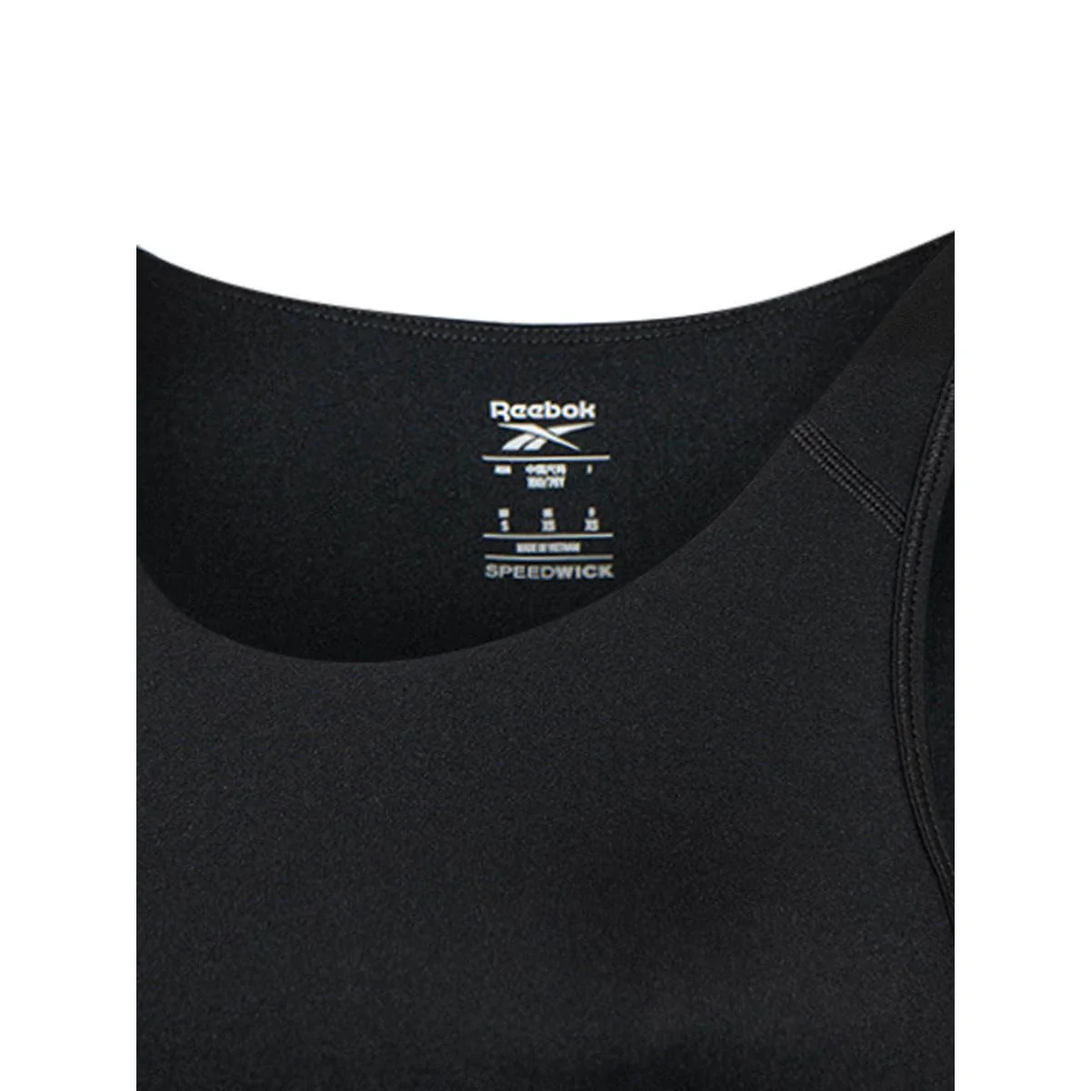 REEBOK ID Train High-Support Women's Sports Bra - Black - L (US SIZE)