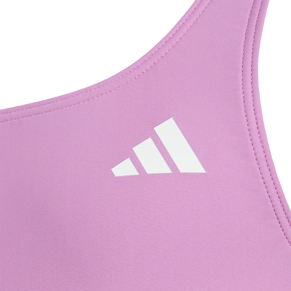 ADIDAS V-Back Girls Swimsuit - Purple - 128 CM