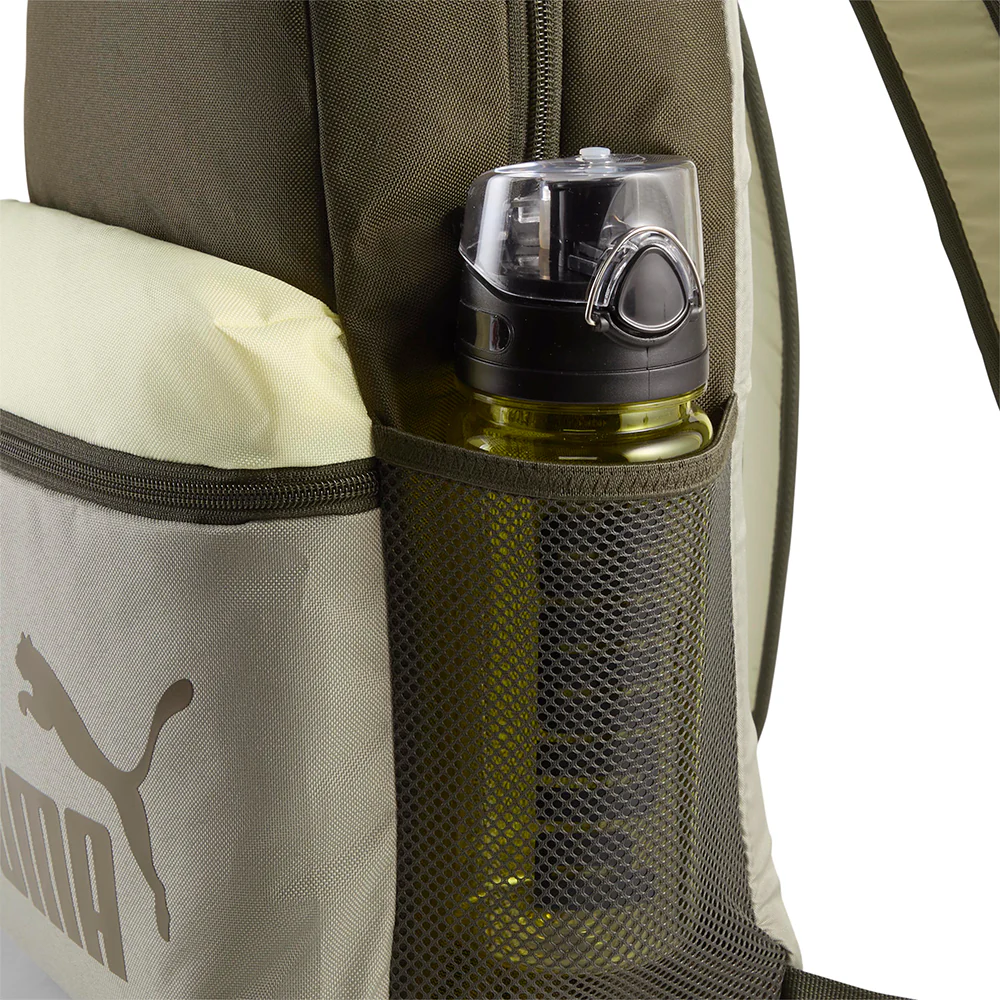 PUMA Phase Colour-block Unisex Backpack - Green - ONE SIZE